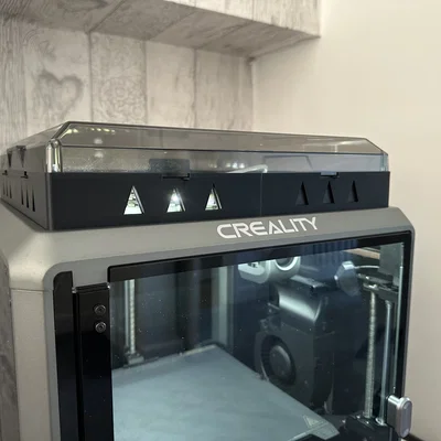 Creality K1C – Nắp Nâng Cover Tối Giản (Minimalistic Cover Lift)