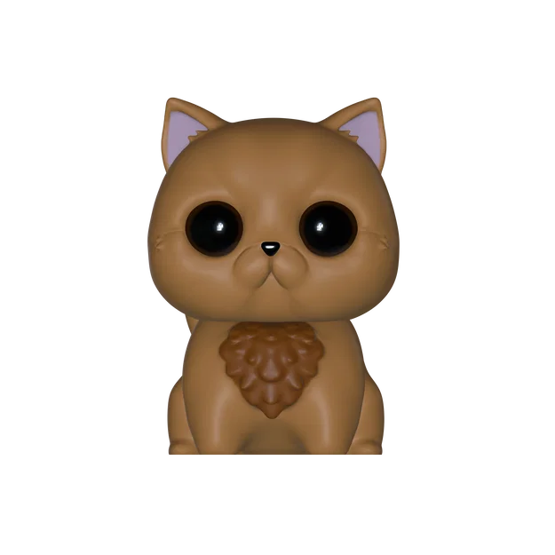 Kitty Cat – Mẫu 3D Mèo Chibi Siêu Dễ Thương - Image 2