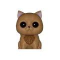 Kitty Cat – Mẫu 3D Mèo Chibi Siêu Dễ Thương - Thumbnail 2