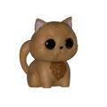 Kitty Cat – Mẫu 3D Mèo Chibi Siêu Dễ Thương - Thumbnail 3