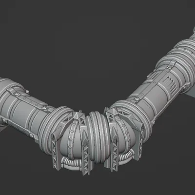 Địa hình đường ống phong cách Grimdark cho Wargaming, Warhammer 40k