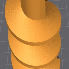 Vít tải (Conveyor screw / Förderschnecke) – file STL & mã Python