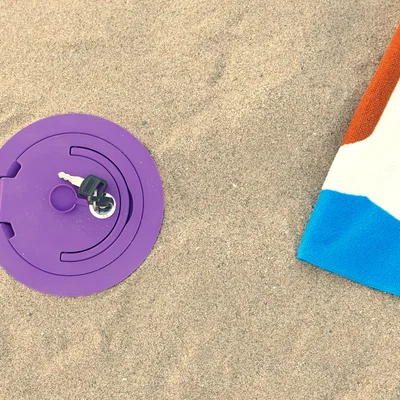 SAND SAFE 2 (Có chìa khóa & AirTag) - Hộp cất đồ dưới cát