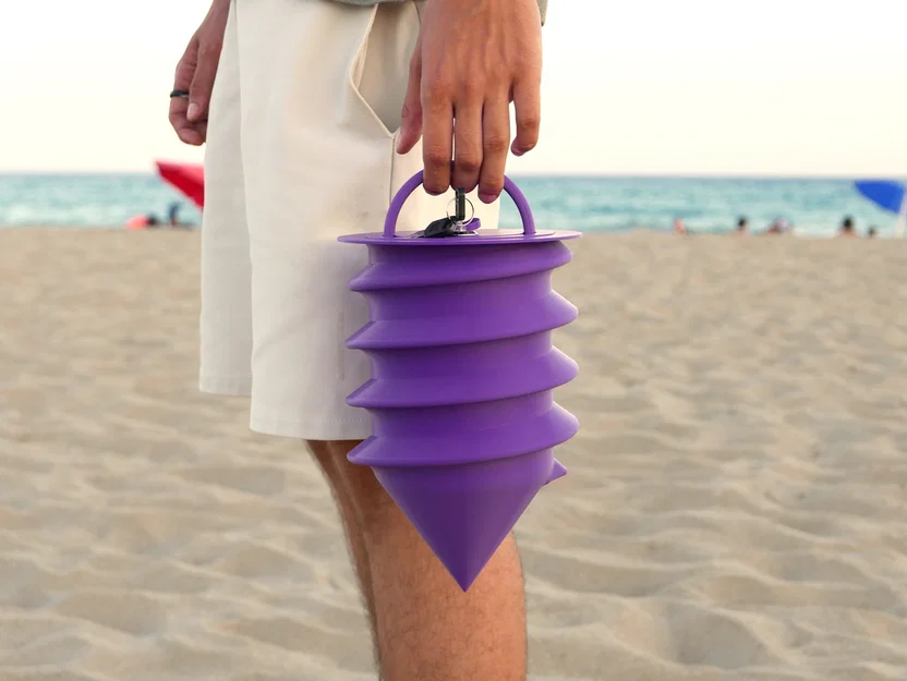 SAND SAFE 2 (Có chìa khóa & AirTag) - Hộp cất đồ dưới cát - Image 4