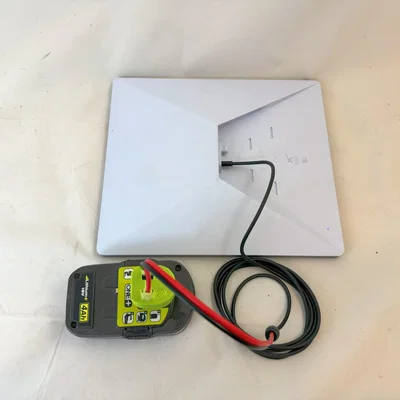 Adapter cấp nguồn Starlink Mini dùng pin RYOBI 18V