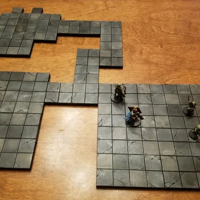 Bộ #NoWalls Standard Dungeon Tiles (OpenLock/MagBall)