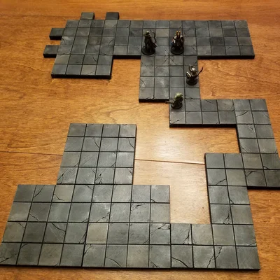 Bộ #NoWalls Standard Dungeon Tiles (OpenLock/MagBall)