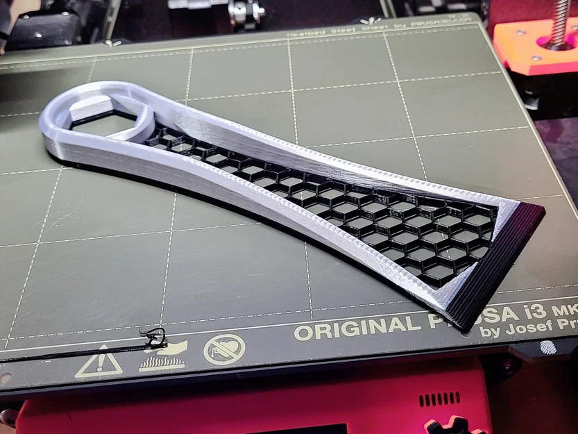 Dao cạo bàn in (Scraper) với thiết kế infill lục giác - Image 1
