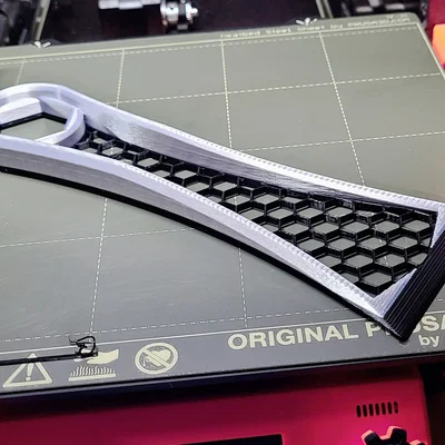 Dao cạo bàn in (Scraper) với thiết kế infill lục giác