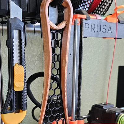 Dao cạo bàn in (Scraper) với thiết kế infill lục giác