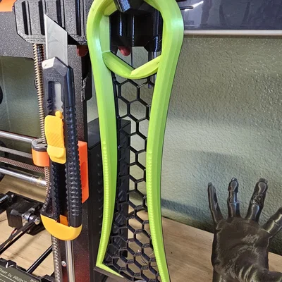 Dao cạo bàn in (Scraper) với thiết kế infill lục giác