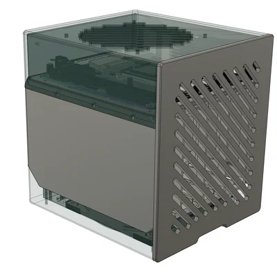 Case NAS 4-Bay ITX 7.5L (Dùng nguồn ngoài)