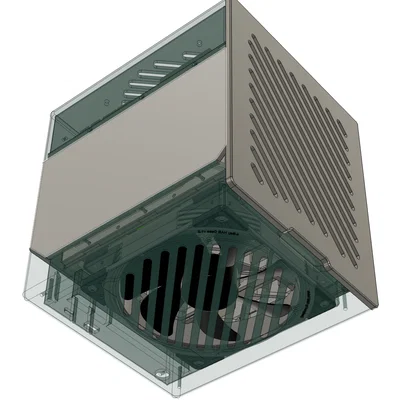 Case NAS 4-Bay ITX 7.5L (Dùng nguồn ngoài)