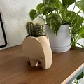 Chậu trồng cây hình chú voi 3D (Elephant Planter) xinh xắn - Thumbnail 2