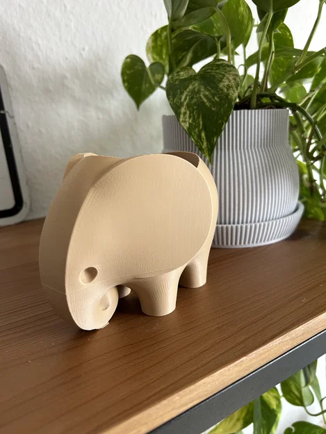 Chậu trồng cây hình chú voi 3D (Elephant Planter) xinh xắn - Image 3