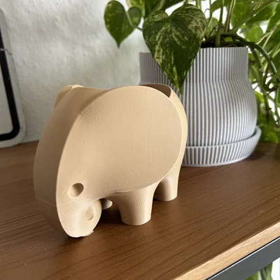 Chậu trồng cây hình chú voi 3D (Elephant Planter) xinh xắn