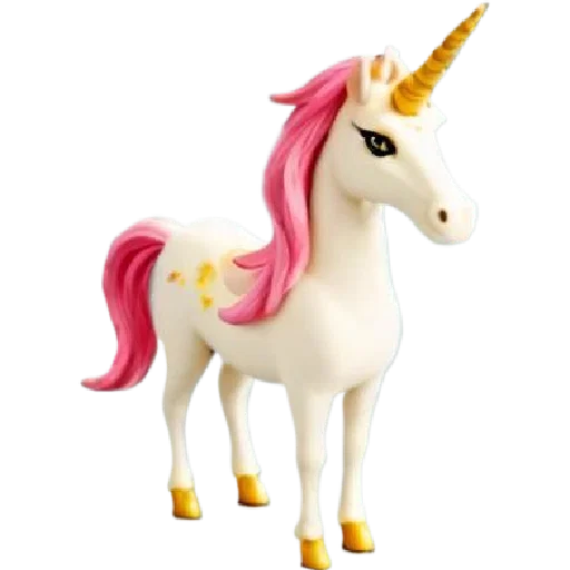 Mô hình chú kỳ lân Unicorn đáng yêu - Đồ trang trí in 3D độc đáo - Image 1