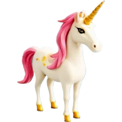 Mô hình chú kỳ lân Unicorn đáng yêu - Đồ trang trí in 3D độc đáo