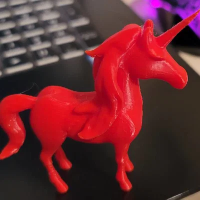 Mô hình kỳ lân (Unicorn) trang trí in 3D xinh xắn