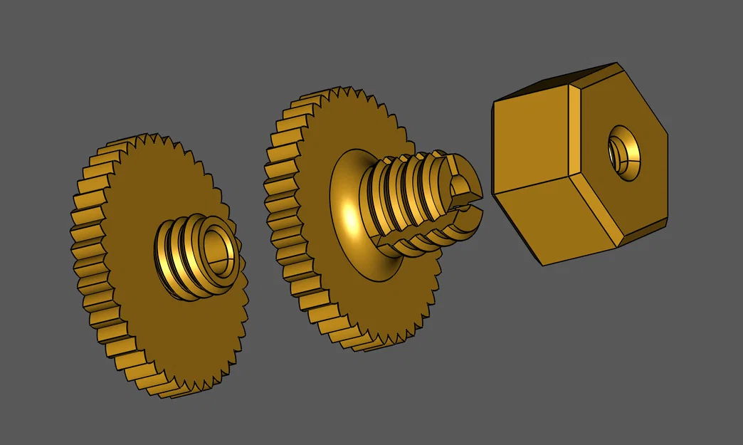 Đầu nối ống PTFE cho hộp chống ẩm (Dry Box Connector) in 3D - Image 2