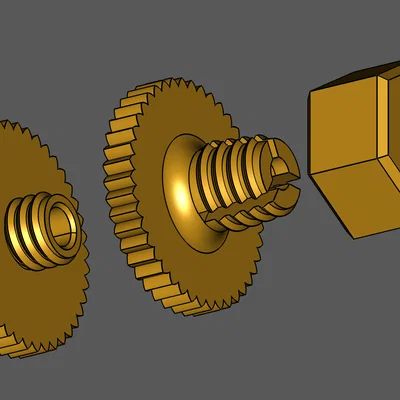 Đầu nối ống PTFE cho hộp chống ẩm (Dry Box Connector) in 3D