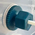 Đầu nối ống PTFE cho hộp chống ẩm (Dry Box Connector) in 3D - Thumbnail 3