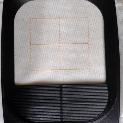 Insert hoop thêu nón cho Janome/Elna RE20b hoặc type b (như HH10b)