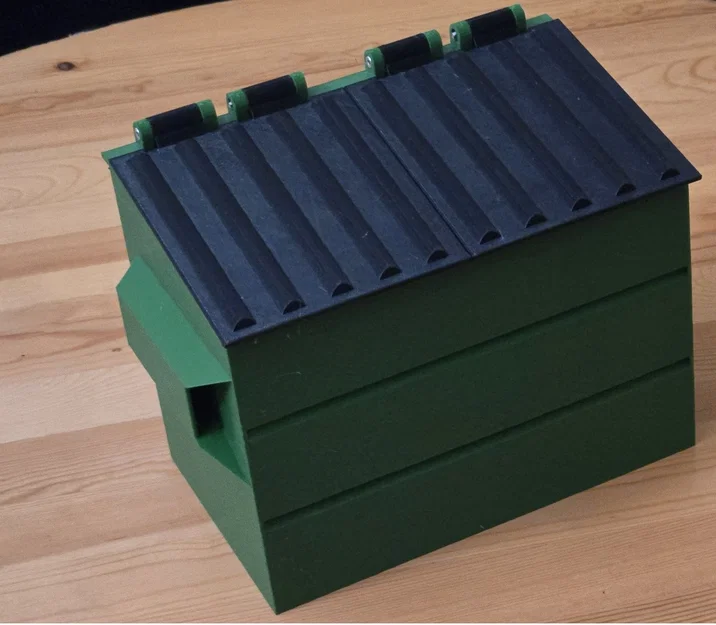 Mô hình thùng rác mini (dumpster) để bàn in 3D độc đáo - Image 3