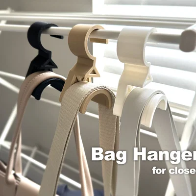 Móc treo túi cho tủ quần áo (Bag Hanger for Closet)