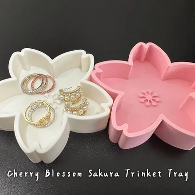Khay Đựng Trang Sức Hoa Anh Đào Sakura (Cherry Blossom Sakura Trinket Tray)