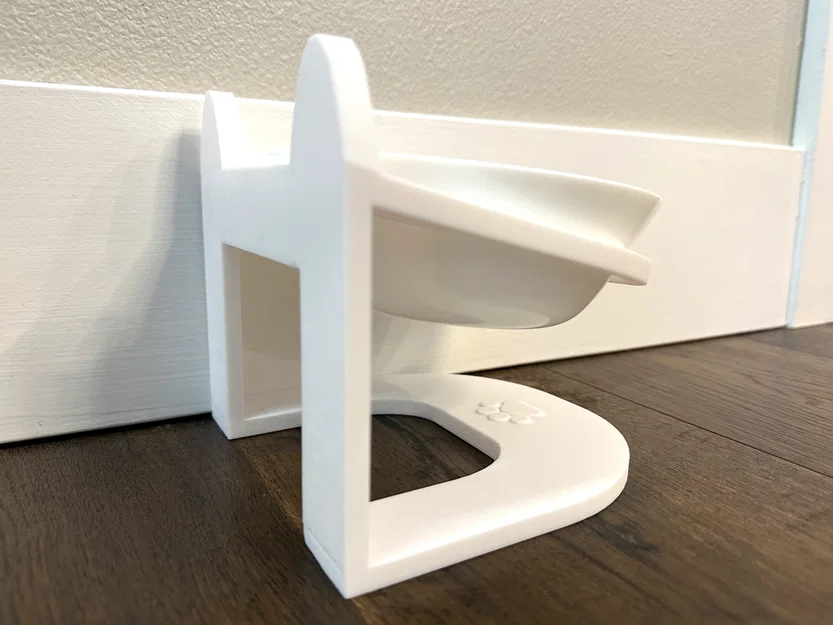 Giá đỡ chén cho mèo nâng cao (Elevated Cat Bowl stand) - Image 3