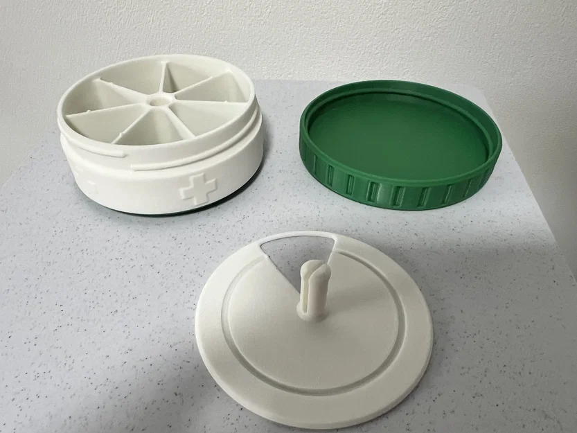 Hộp Thuốc Du Lịch Gọn Nhẹ - 7 Ngày (Compact Travel Pill Box - 7 Day) - Image 6