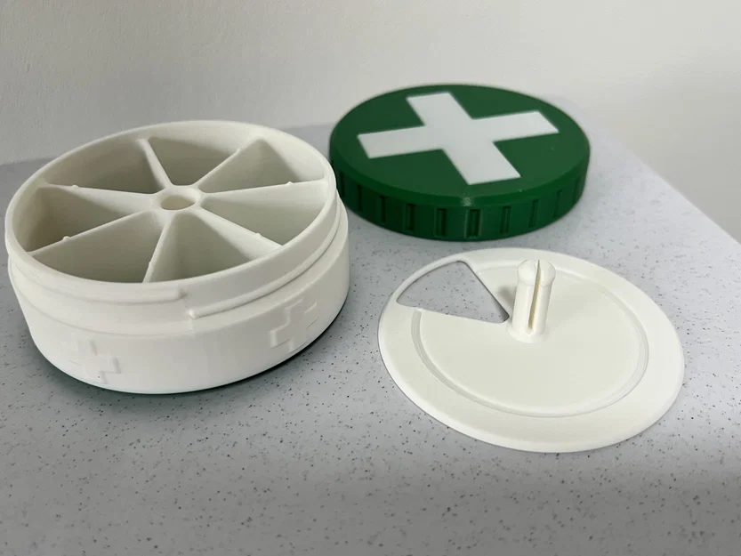 Hộp Thuốc Du Lịch Gọn Nhẹ - 7 Ngày (Compact Travel Pill Box - 7 Day) - Image 9