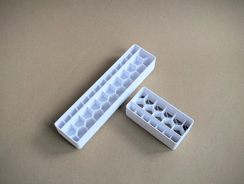 Khay đựng pin AA/AAA kèm tùy chọn đế Gridfinity - Image 3