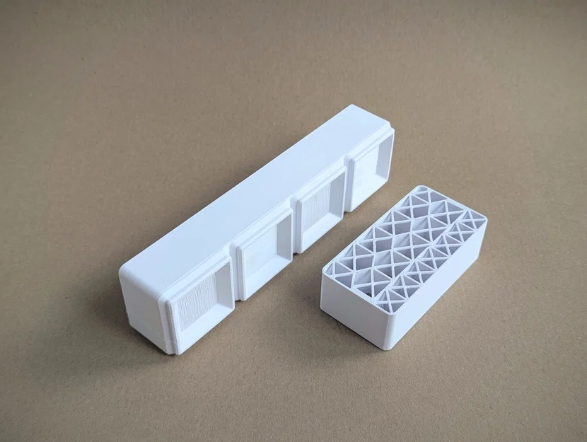 Khay đựng pin AA/AAA kèm tùy chọn đế Gridfinity - Image 4