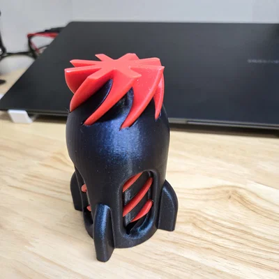 Tên lửa Spiral Titan3D dạng xoắn (Spiral Titan3D Rocket)