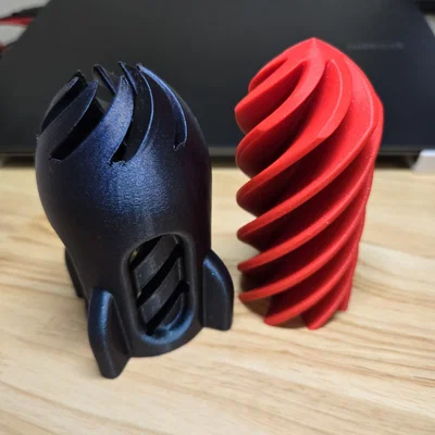 Tên lửa Spiral Titan3D dạng xoắn (Spiral Titan3D Rocket)
