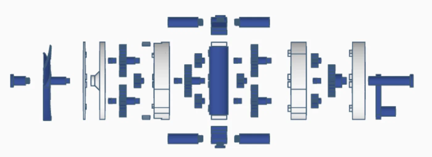 Quạt Cầm Tay Vận Hành Bằng Cơ Học (Hand Powered Fan) Độc Đáo - Image 3