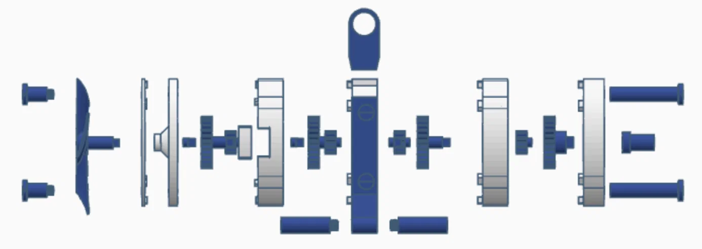 Quạt Cầm Tay Vận Hành Bằng Cơ Học (Hand Powered Fan) Độc Đáo - Image 5