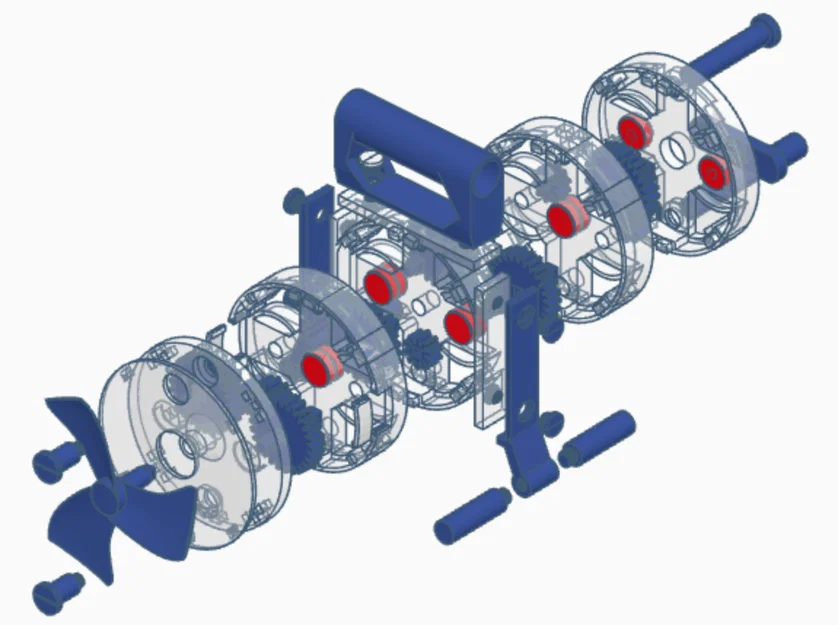 Quạt Cầm Tay Vận Hành Bằng Cơ Học (Hand Powered Fan) Độc Đáo - Image 9