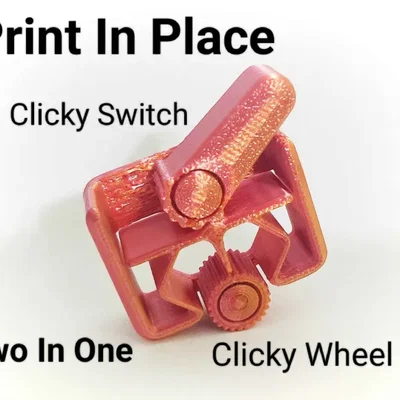 Đồ chơi giảm căng thẳng Two In One Clicky Fidget
