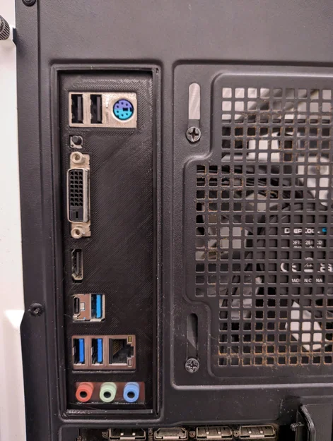 Miếng chắn IO Shield cho Asus TUF Gaming B450M Plus - In 3D dễ dàng - Image 1