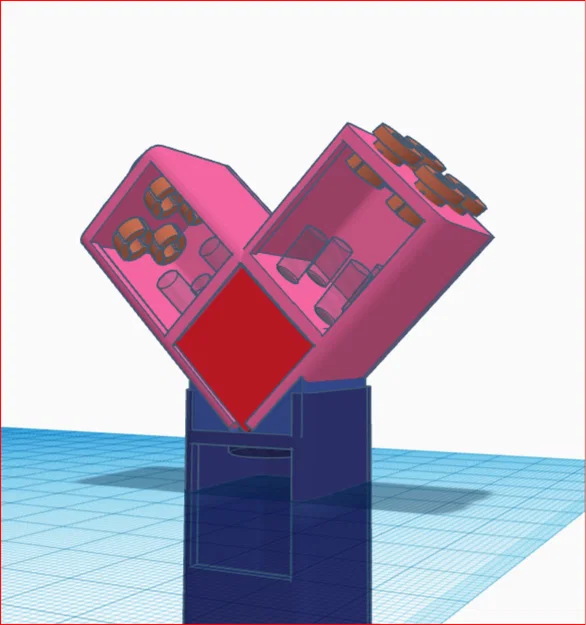 Hub 8 filament cho Anycubic Kobra 3 ACE (anycubic kobra 3 ace 8 filament hub) - Image 3