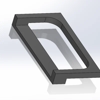 Bộ khuôn dẫn hướng phay bản lề cửa 3D (Door Hinge Router Jig)