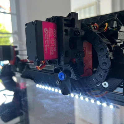 Bản mod TradRack Encoder tích hợp bộ cắt sợi cho máy in 3D