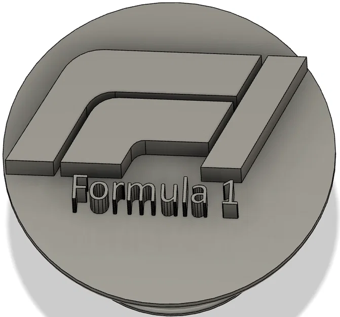 Phụ kiện Jibbitz hình logo Formula 1 cho dép Crocs cực chất - Image 1