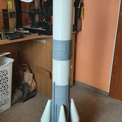Mô hình tên lửa Ariane 6 tỷ lệ 1/48