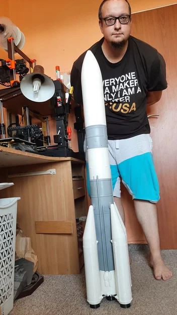 Mô hình tên lửa Ariane 6 tỷ lệ 1/48 - Image 3