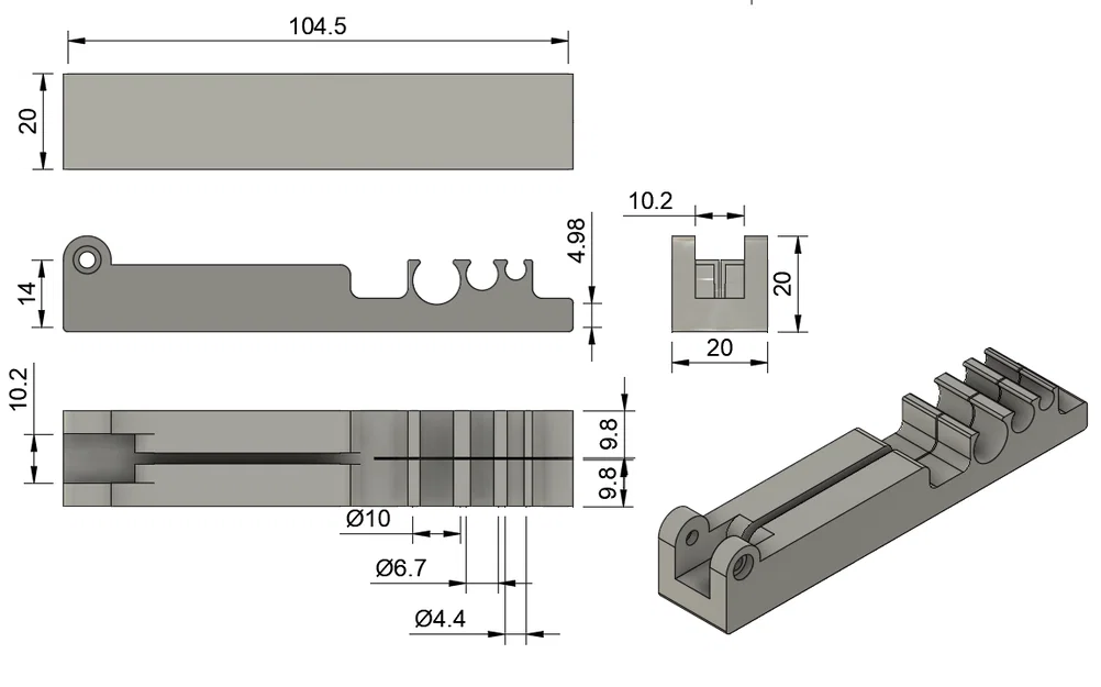 Dụng cụ cắt ống lọc nước (3/8", 1/4" và PTFE) - Image 10