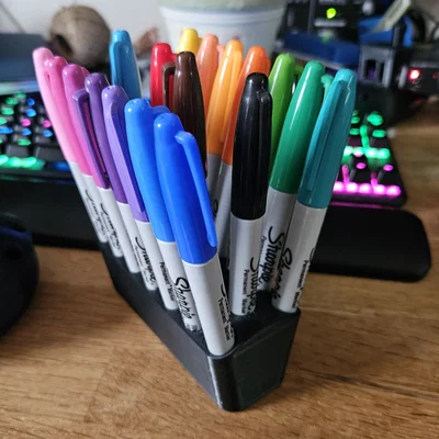 Khay giữ Sharpie - phiên bản “Flat” (20 lỗ)